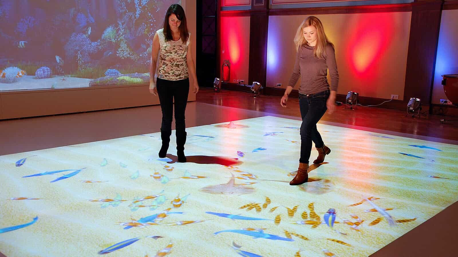 Interactive Floor Projections