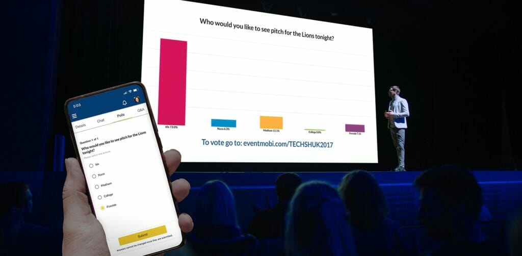Live Polling on Big Screens