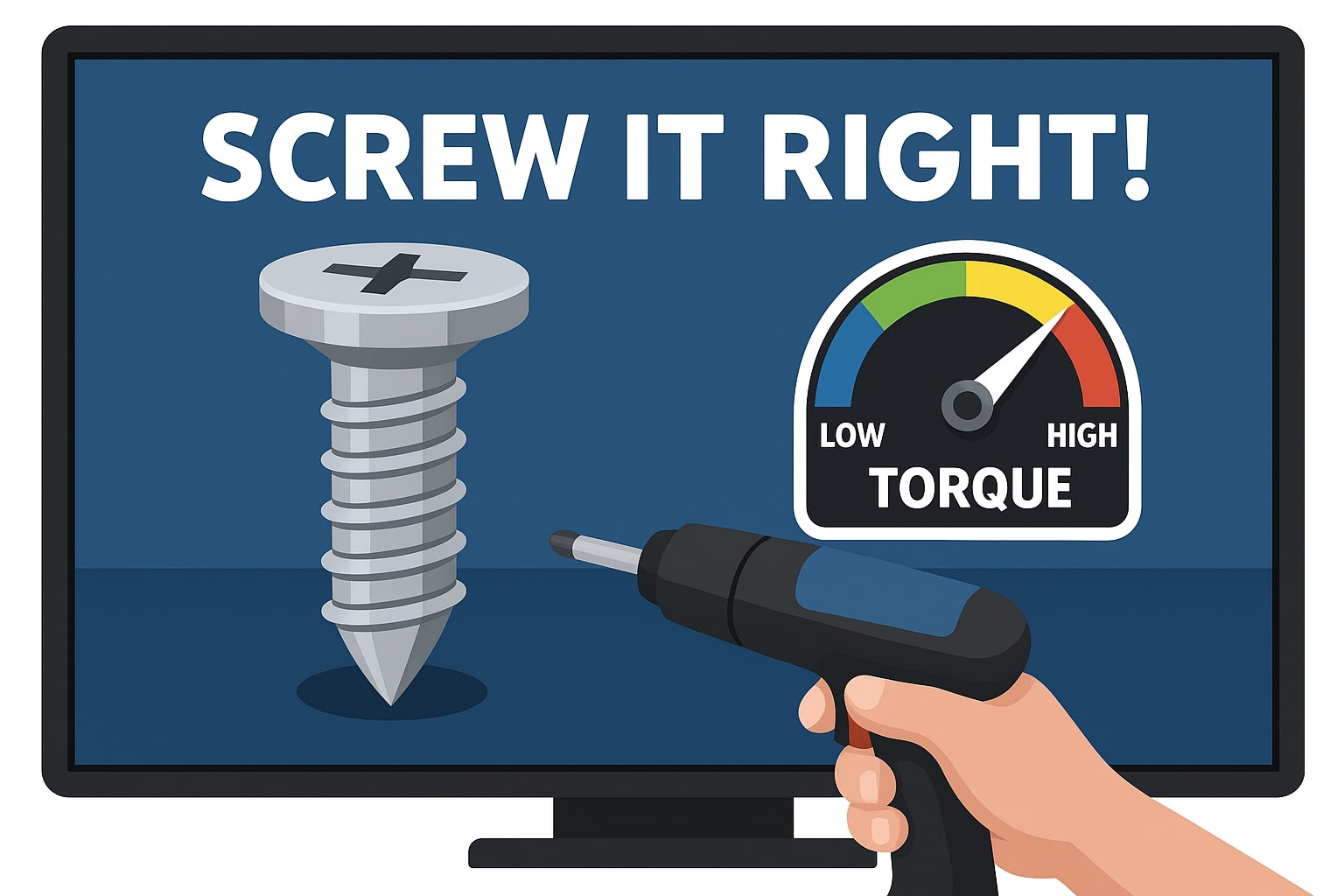 2. Screw It Right! (Precision Torque Game)